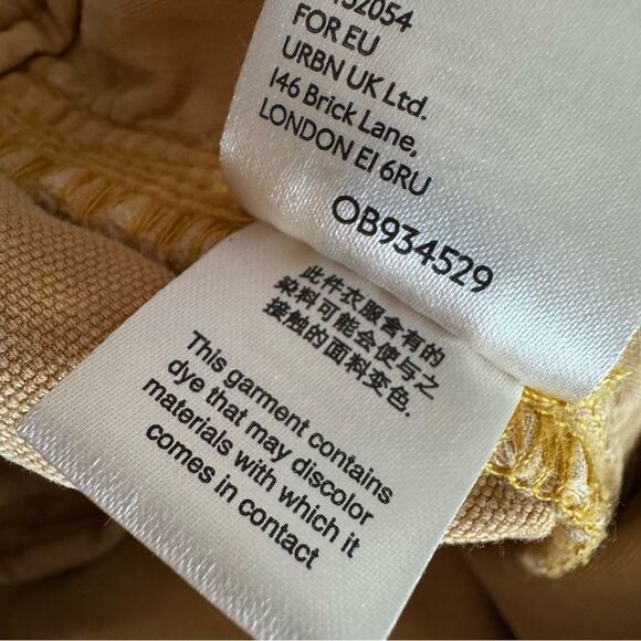 Free People High Rise Margate Pleated Trouser Pants Size M - Picture 14 of 14